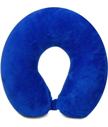 JUZZII Blue Neck Pillow ( Pack of 1 )