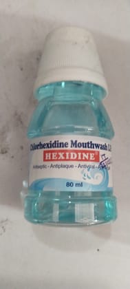 Chlorhexidine mouth wash Hexidine 