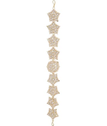 VIRAASI - White Hair Accessories ( Pack of 1 )