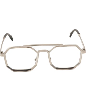 Bayberry Silver Square Sunglasses ( Pack of 1 )
