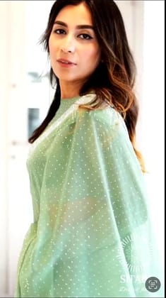 Embellished Bollywood Green Georgette Saree (Color - Green) by SHIV TEXTILES Embellished Bollywood Green Georgette Saree (Color - Green) by SHIV TEXTILES