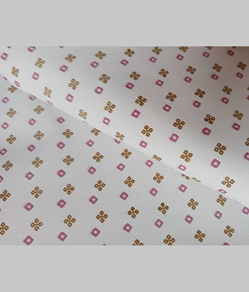 Makhanchor Multi 100 Percent Cotton Unstitched Shirt pc Single