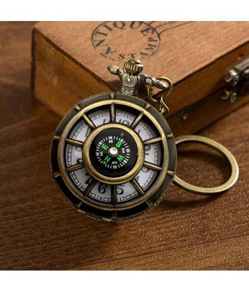 Gala Times Metal Compass Keychain ( Pack of 1 )