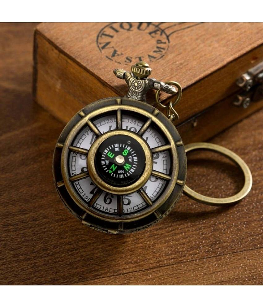Gala Times Metal Compass Keychain ( Pack of 1 )