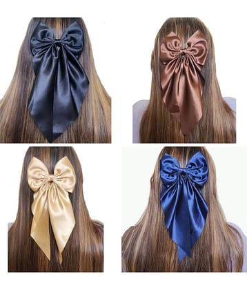 Rhosyn Multi Women's Hair Clip ( Pack of 4 )