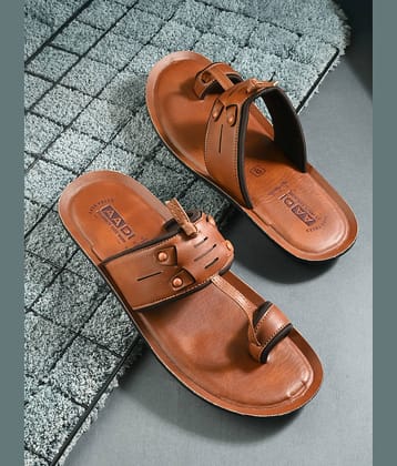 Aadi Tan Men's Leather Slipper