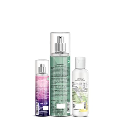 Layer'r Wottagirl Tuscan Green Body Splash For Women 135ml with Amber Kiss Body Splash For Women 60ml & Get Moisturizing Body Lotion 100ml