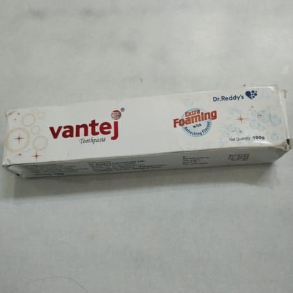 Vantej toothpaste refreshing flavour 
