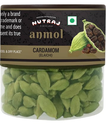 Nutraj Anmol Green Cardamom Whole Elaichi 75G Bold 8Mm Elaichi Green Hari Elaichi