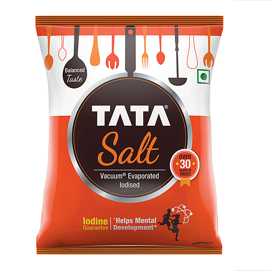 Tata Salt Salt/Uppu - Iodized, 2 Kg