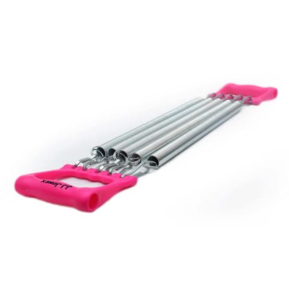 JONEX Chest Expander, Chest Arm Expander, Chest Expander with Multiple Springs, Spring Chest Expander (with 5 Spring)