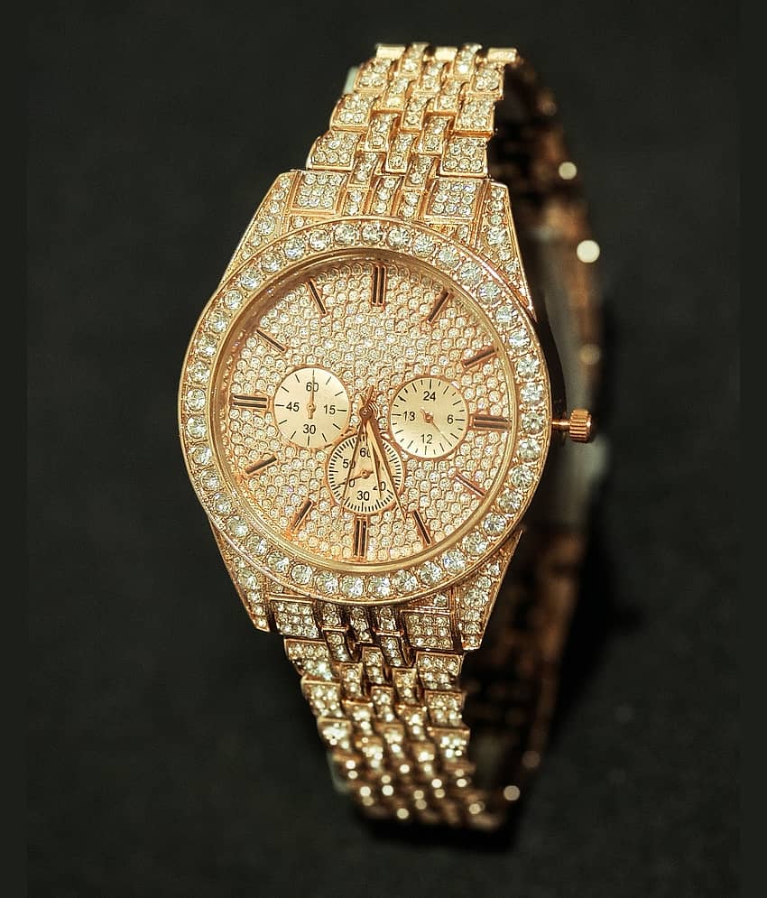 Renaissance Traders Rose Gold Metal Analog Men's Watch