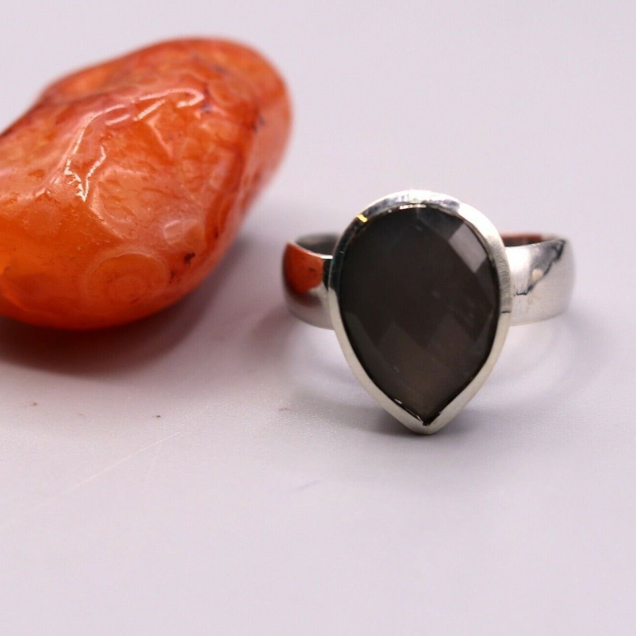 925 STERLING SILVER TRADITIONAL DESIGN DAILY USE RING BAND GIFTING JEWELRY sr155
