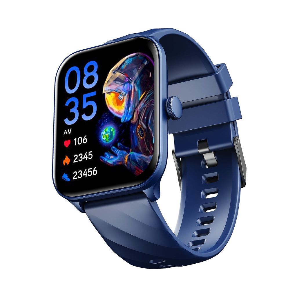 CELLECOR M5 Plus 2.01" IPS HD Display | 700 NITS | BT-Calling | AOD | IP67 | BT v5.4| Smartwatch Blue