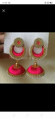 Royal Chandbali Jhumka Earrings