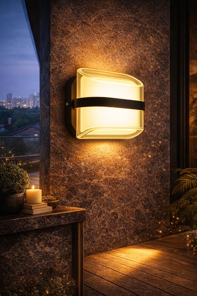 SPARKWORLD Uplight Wall Lamp With Bulb | Colour: Black - Electricals | Buy online on ZillyBuy