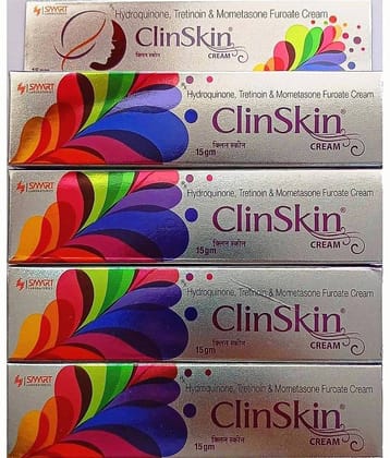 Clinskin Face Cream, 15 Gm (Pack Of 4)