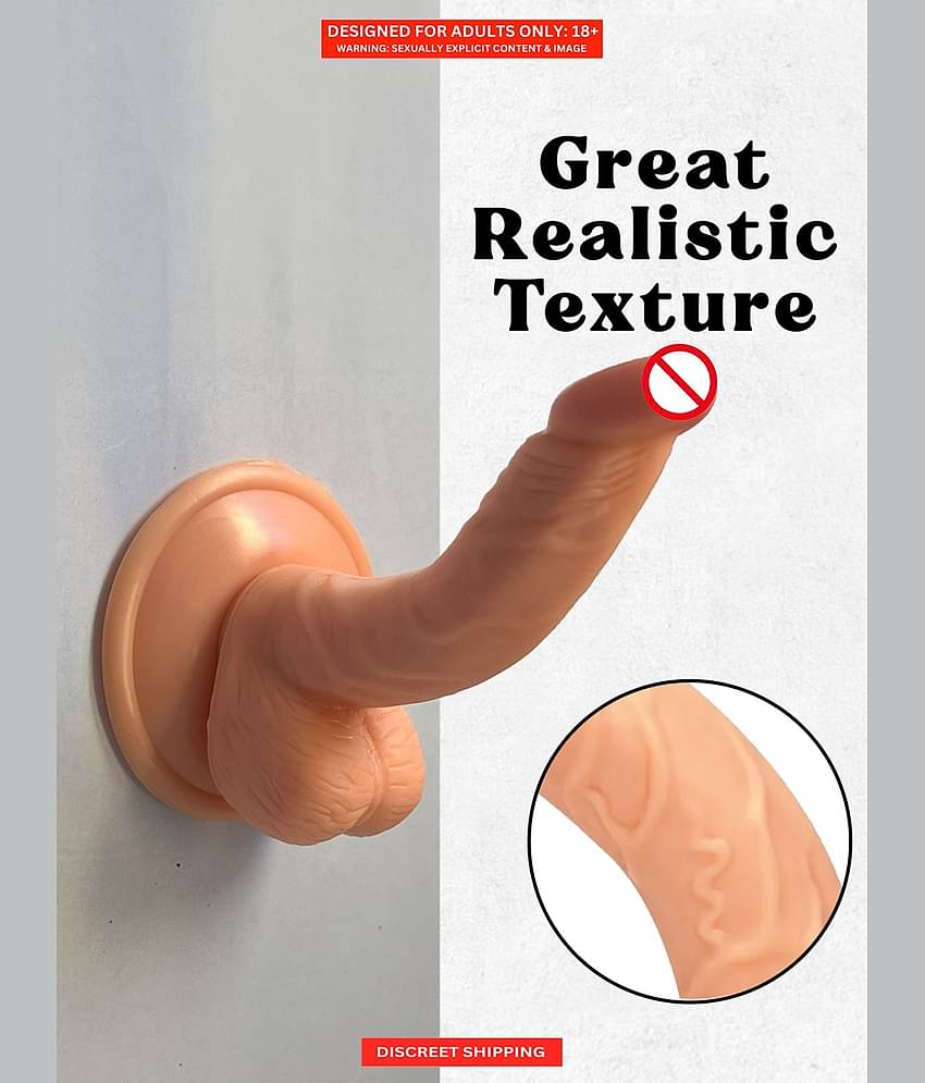 PREMIUM QUALITY REALISTIC 5 INCH PINKHEAD STRONG SUCTION DILDO FOR WOMEN