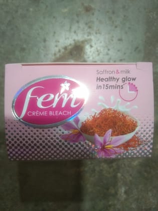 Fem saffron & milk creme bleach