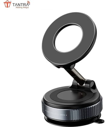 Tantra Dashboard & Windshield Stand Car Mobile Holder - Black