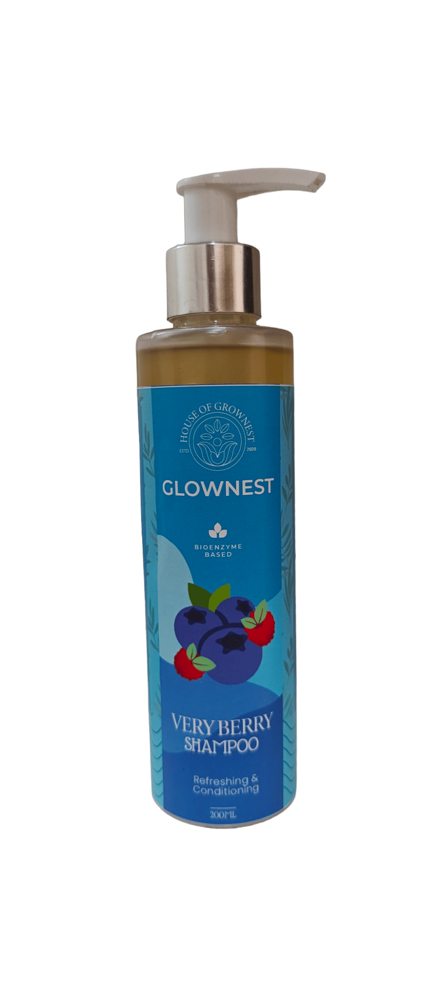 Glownest Bio Enzyme Based Very Berry Shampoo (200ml)