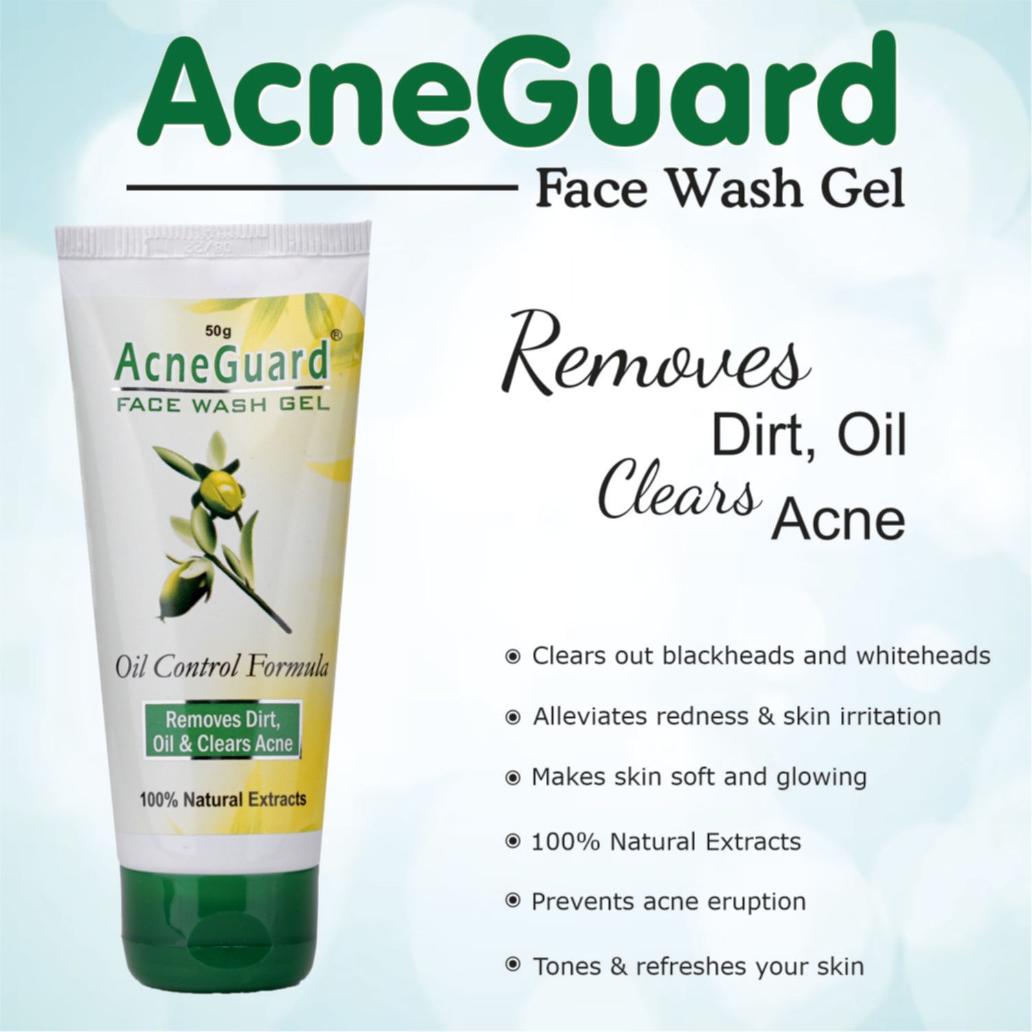 Acneguard FaceWash Gel