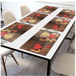 REVAXO placemats set of 6 pcs/ table mat set of 6 pcs/ dining table placemat set of 6pcs/placemat set of 6 pcs REVAXO placemats set of 6 pcs/ table mat set of 6 pcs/ dining table placemat set of 6pcs/placemat set of 6 pcs