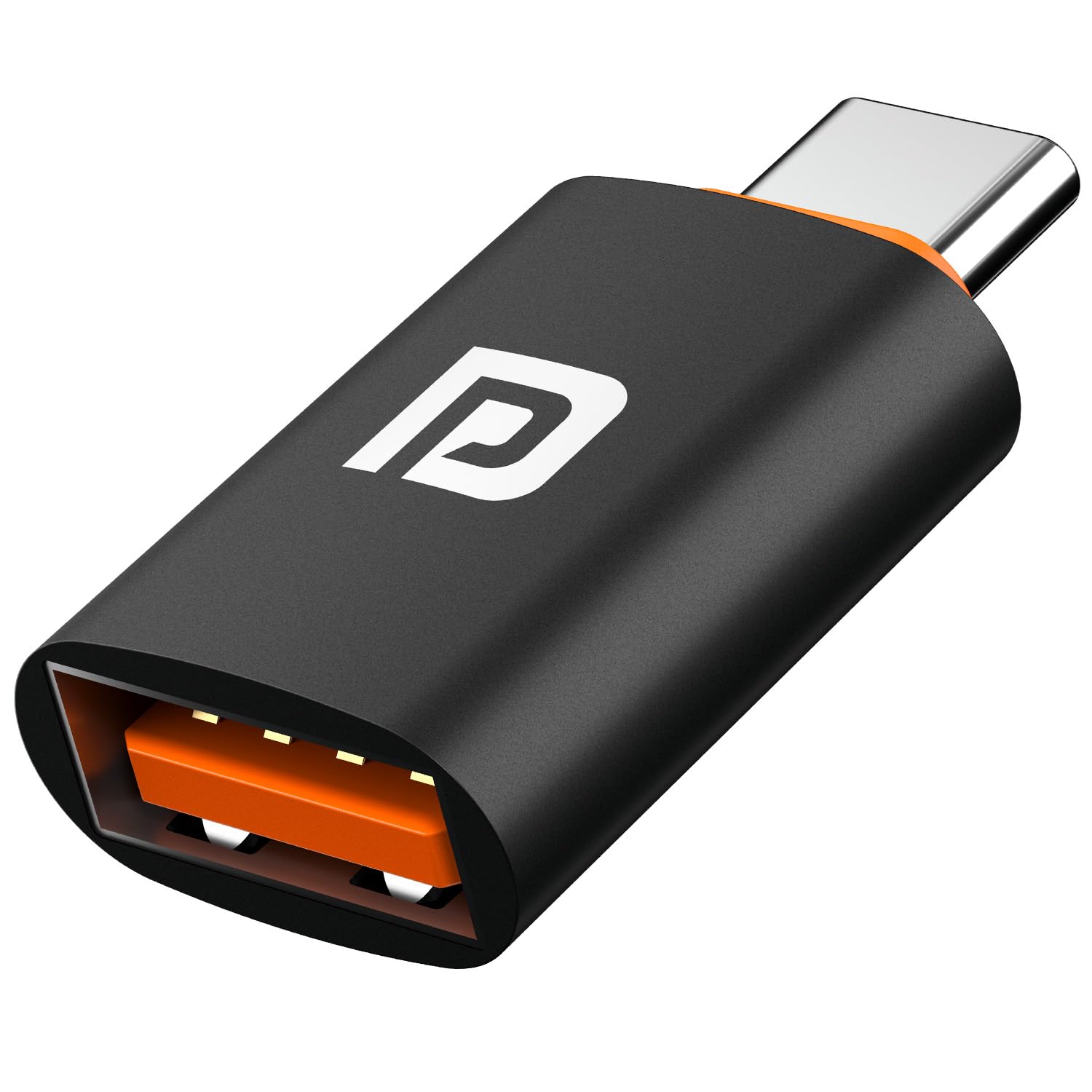 Portronics Bridge Y USB 3.0 to Type C OTG Adaptor- Black