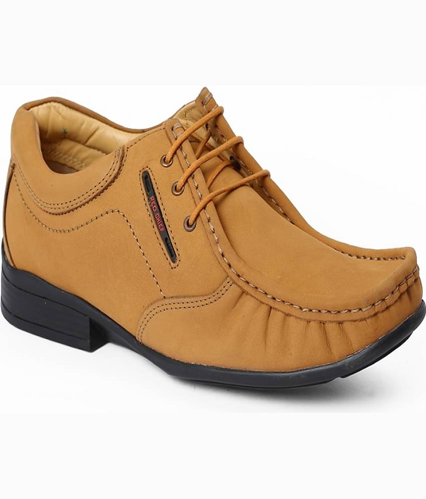 Red Chief Rust Men's Derby Formal Shoes