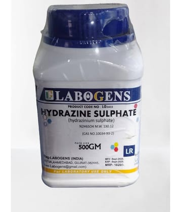 HY-DRAZINE SULPHATE 500GM