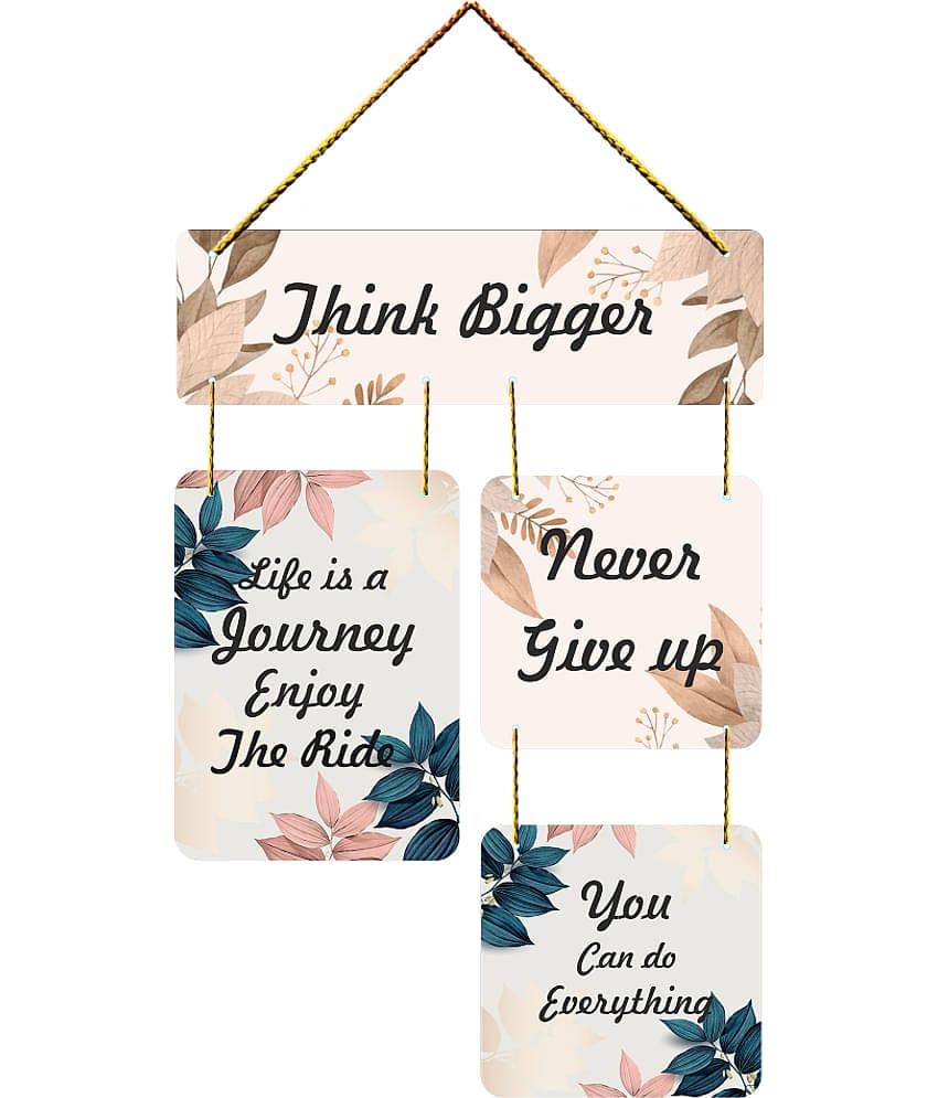 Positive Vibe Lifestyle Traditional Door Hanging 1 ft Multi ( Pack of 1 )