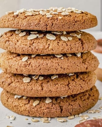 Ragi flour cookies(200gm)crispy yet soft, with a melt-in-the-mouth texture