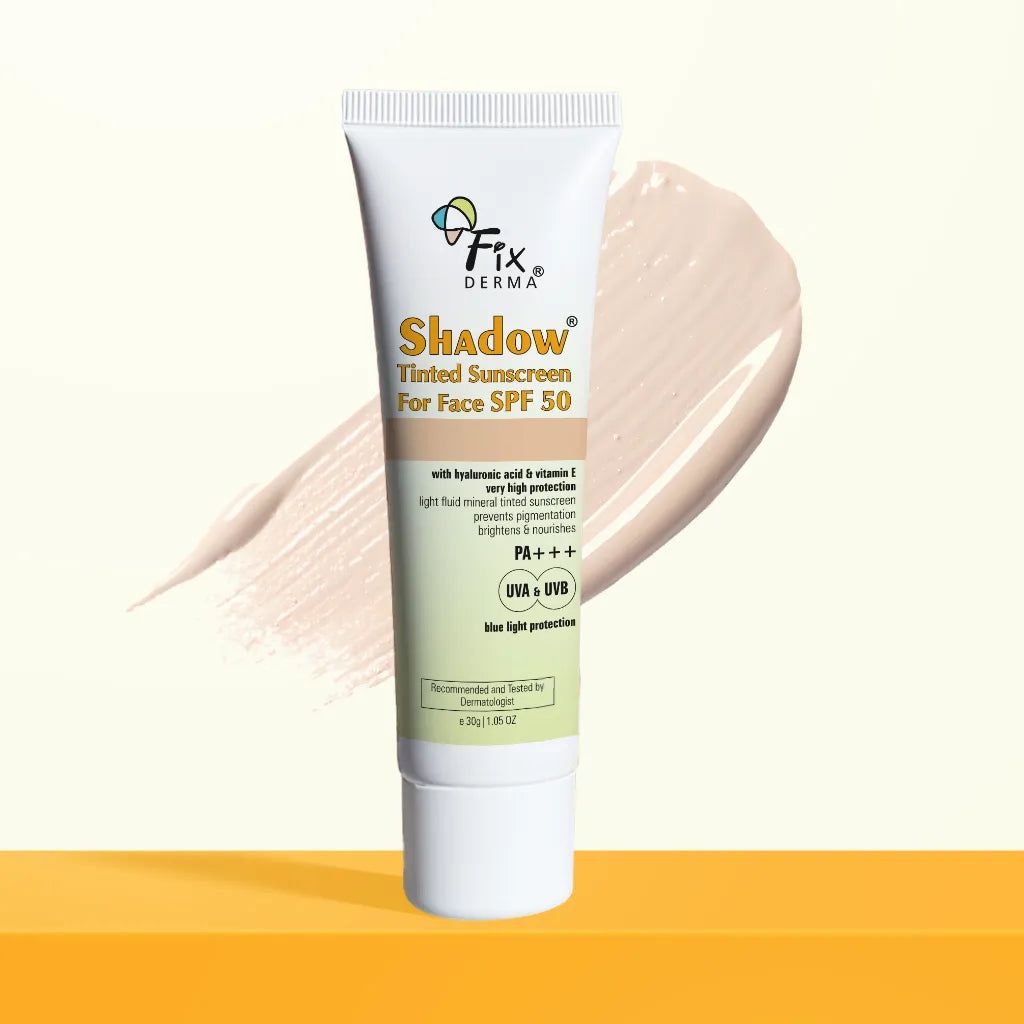 Fixderma Shadow SPF 50+ Tinted Sunscreen-Light