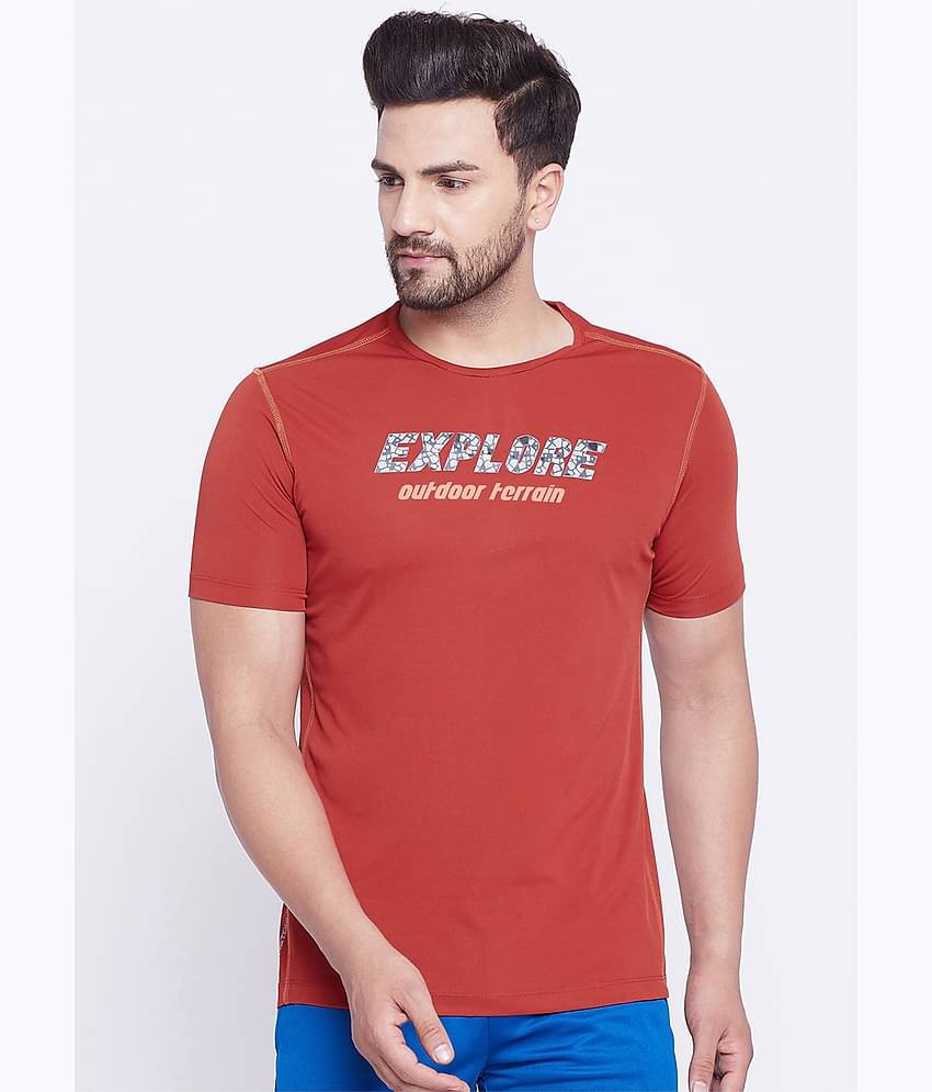 Austiex - Multicolor Polyester Regular Fit Men's Sports T-Shirt ( Pack of 1 )