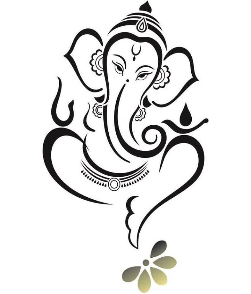 Asmi Collection religious & inspirational Religious & Inspirational Sticker ( 100 x 60 cms )