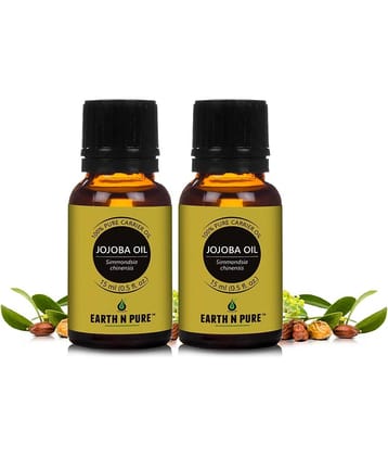 Earth N Pure - Jojoba Essential Oil 15 mL ( Pack of 2 )