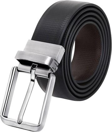 Creature - Black Leather Men's Formal Belt ( Pack of 1 )