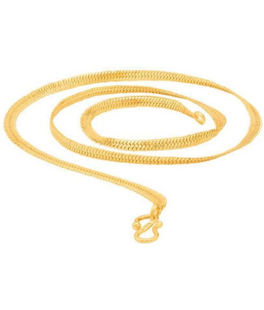 shankhraj mall Gold Plated Chain ( Set of 1 )