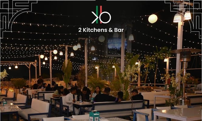2 Kitchens and Bar