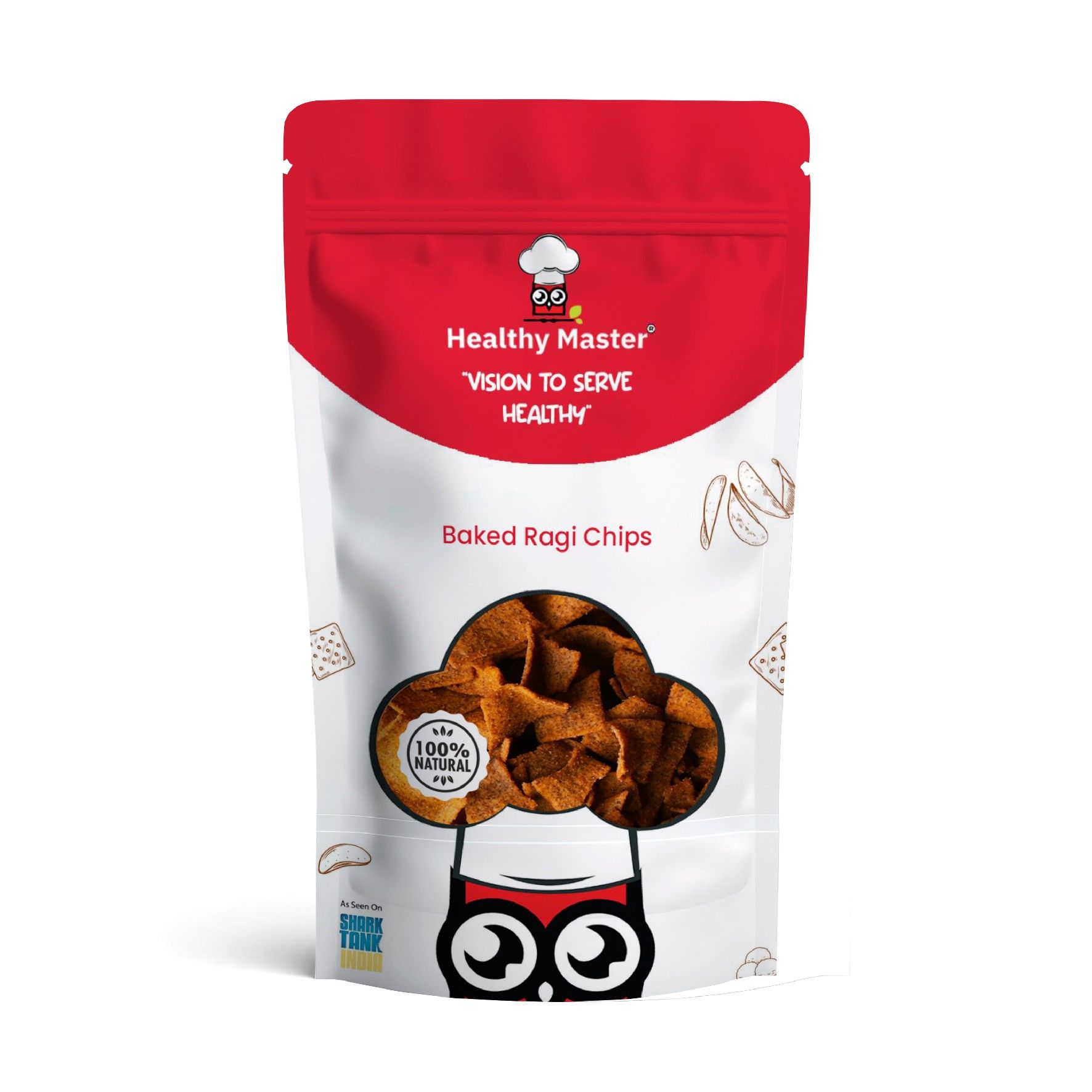 Healthy Master Baked Ragi Chips 100 Gm
