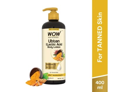 WOW Skin Science Ubtan Body Lotion - 400ml