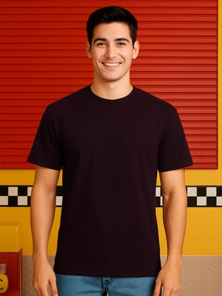 Classic Crew in Wine-S