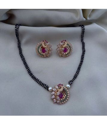 ROFARWORD Rose Gold Mangalsutra Set ( Pack of 1 ) - Rose Gold