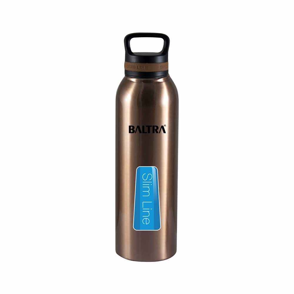 BALTRA RACY Thermosteel Flask Hot and Cold Water Bottle 750ml | Light Weight Bottle, Stainless Steel, Double Wall Insulation, Durable Bottlel, Vaccum Flask | Blue