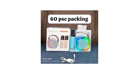 K12 LED SPEAKER WITH SINGAL MIC Random Color