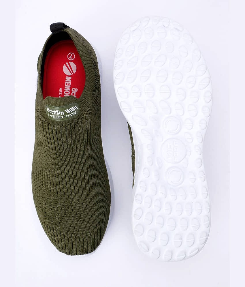 Action Olive Men's Sports Running Shoes