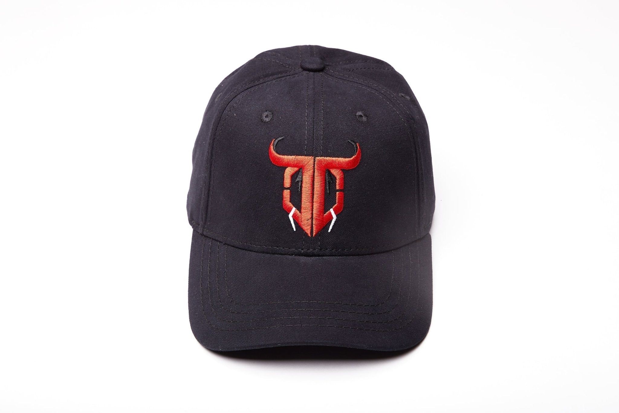 Go Devil Logo Printed Black Cap