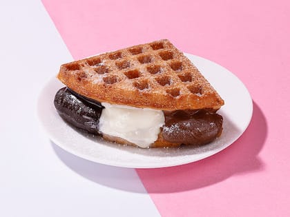 Triple Chocolate Waffle