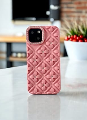 Baby Pink Blossom 3D Case for iPhone 13