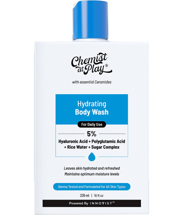 Chemist At Play Hydrating Shower Gel Hyaluronic Acid Body Wash For Daily Use, 236ml (Pack of 1)